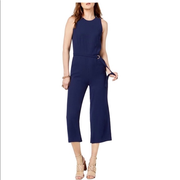 Michael kors cady belted jumpsuit Clearance